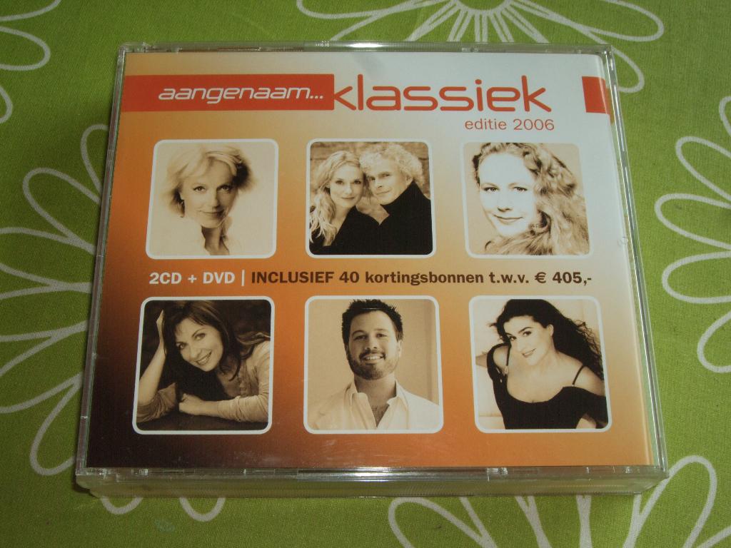 Aangenaam Klassiek 2006 - 2CD + DVD, Ophalen of Verzenden, Barok, Zo goed als nieuw, Overige typen