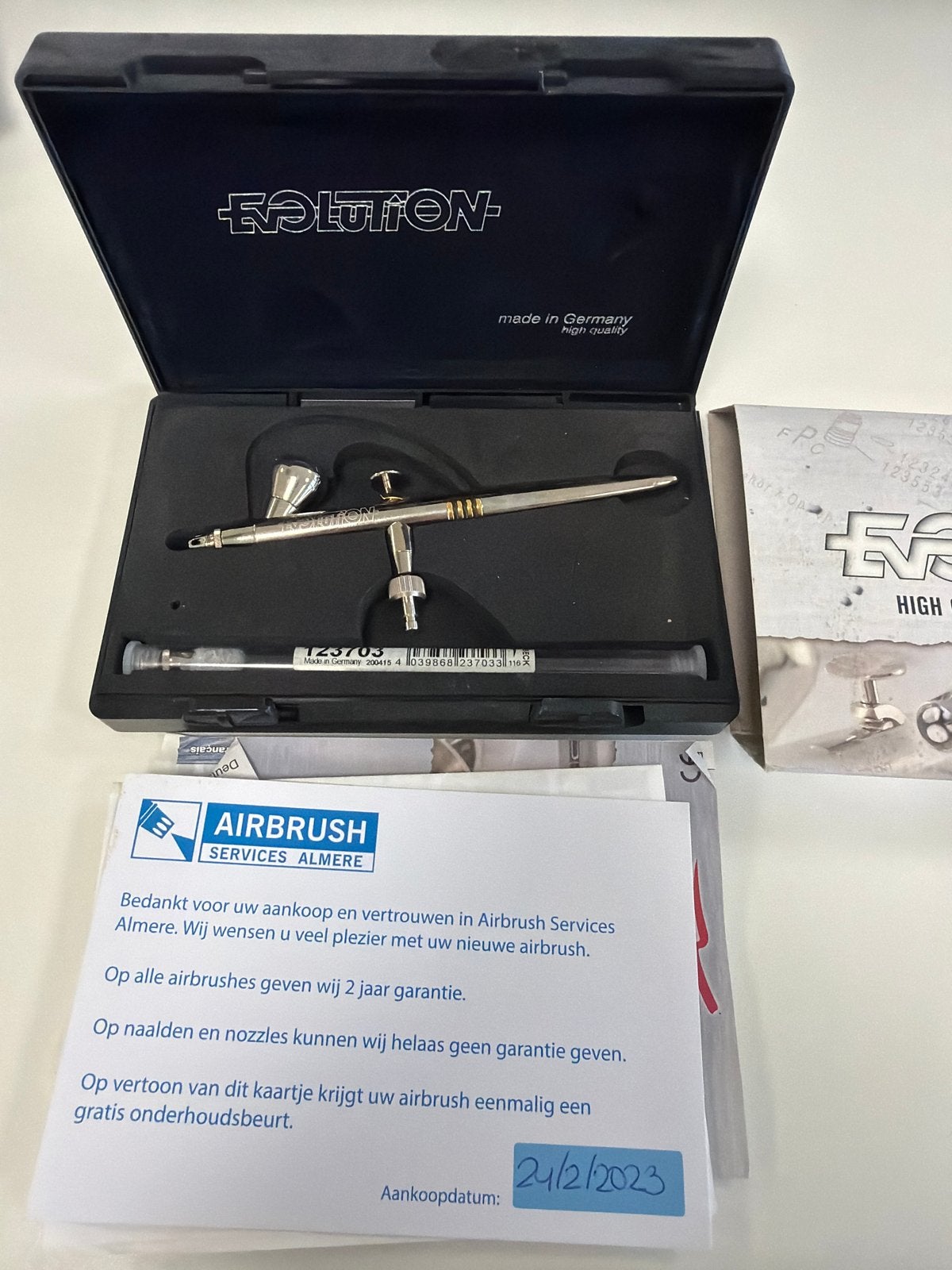 Airbrush Evolution - Made in Germany, Ophalen of Verzenden, Zo goed als nieuw