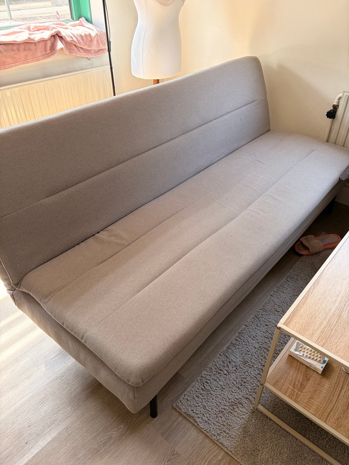 Comfortabele slaapbank - Ideaal voor kleine ruimtes, Ophalen, Gebruikt, Tweepersoons, 180 cm
