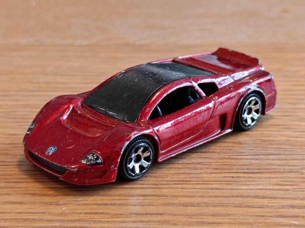Matchbox Volkswagen W12 Concept ROOD, Ophalen of Verzenden, Zo goed als nieuw, Auto