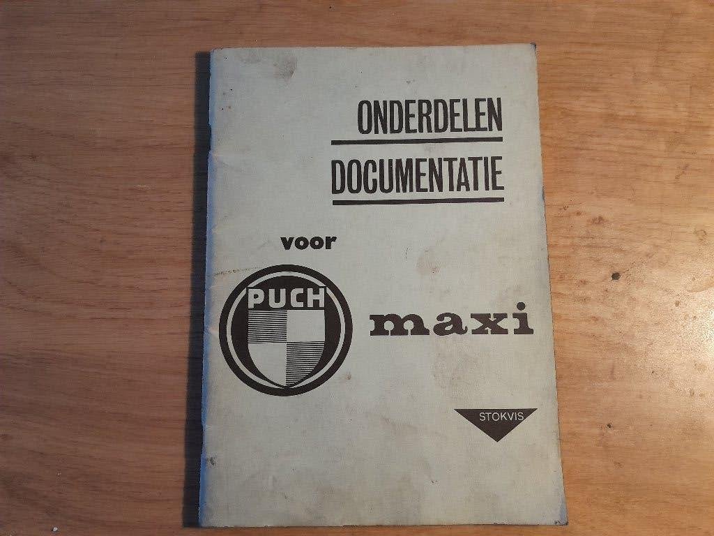 Puch Maxi N Documentatie, Ophalen, Gebruikt