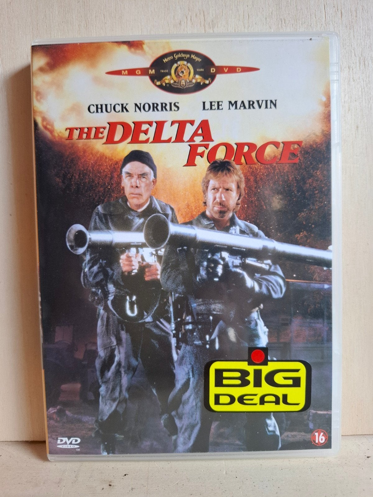 The Delta Force (1986) Chuck Norris Lee Marvin - Actie DVD, Vanaf 16 jaar, 1980 tot heden, Ophalen of Verzenden, Zo goed als nieuw