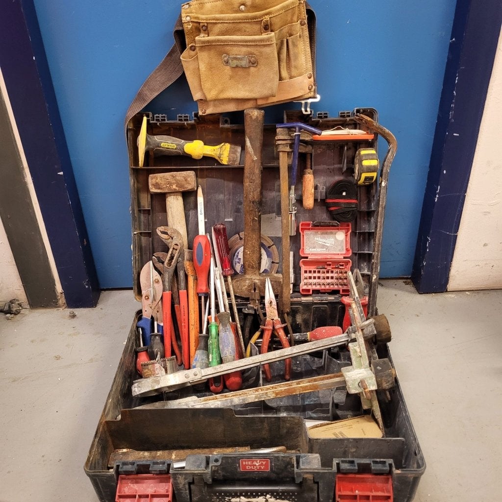 Gereedschapset met Stahlwille beitel, Ophalen of Verzenden, Gebruikt