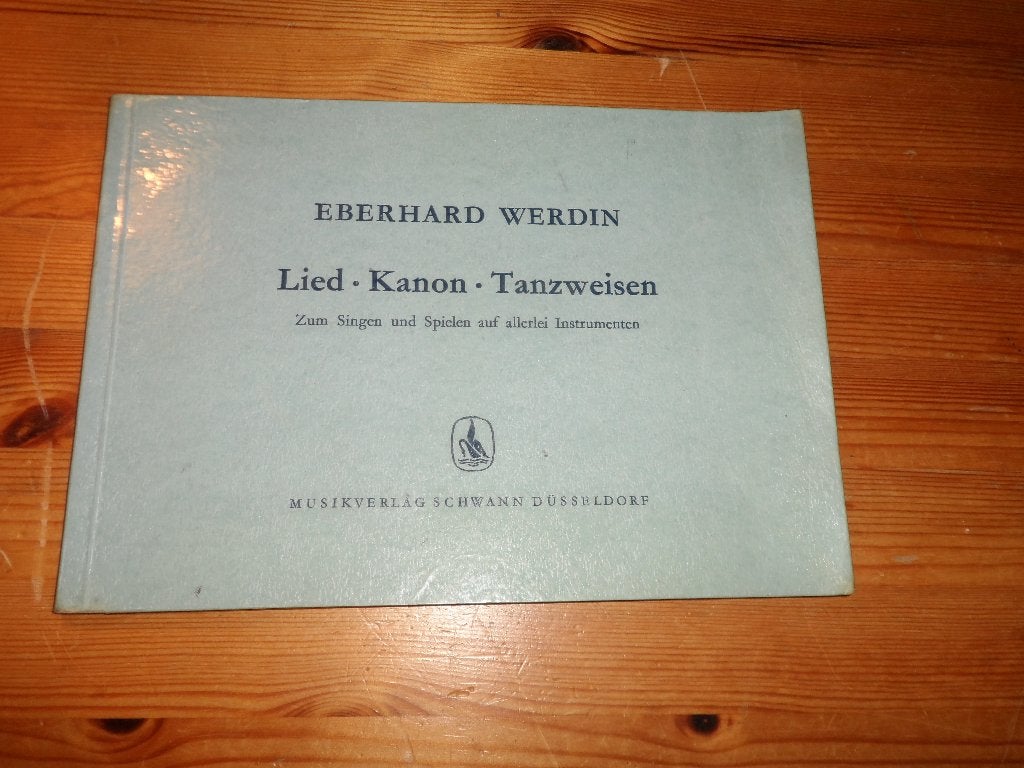 Eberhard werdin - lied / kanon / tanzweisen, Gebruikt, Ophalen of Verzenden, Populair, Viool of Altviool