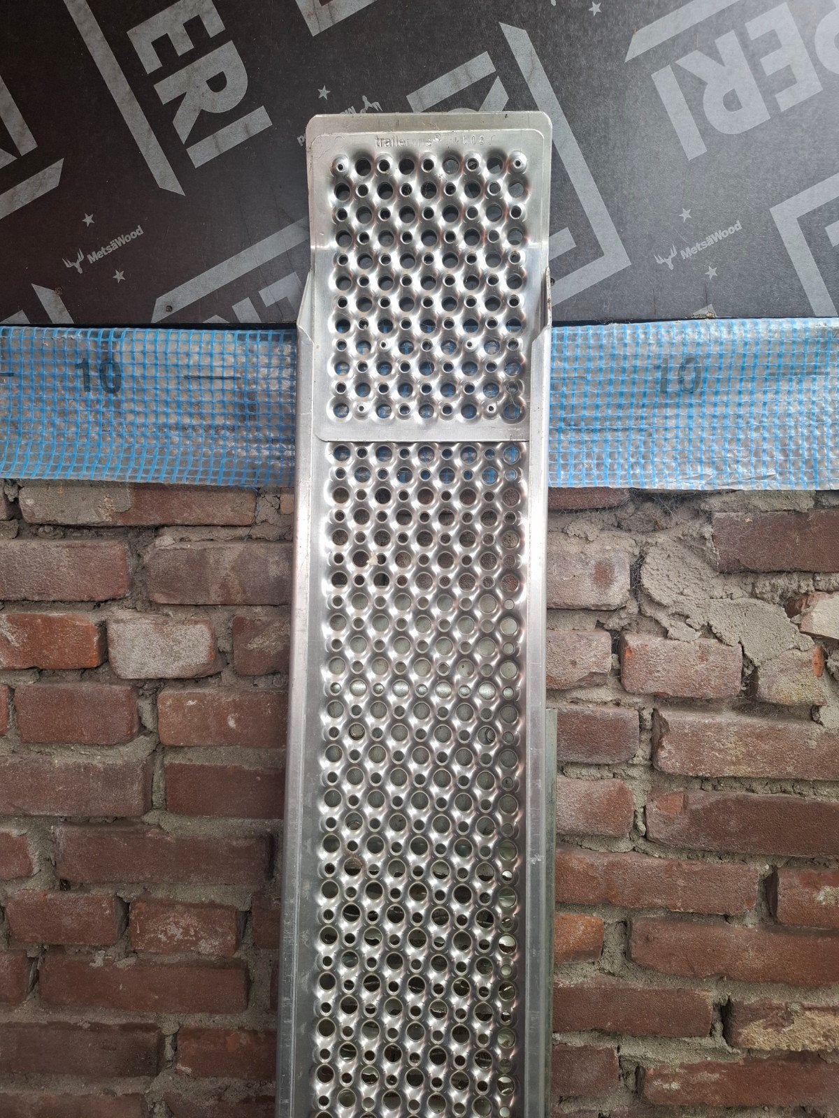 Aluminium loopplank / oprijplaat, Ophalen of Verzenden, Zo goed als nieuw