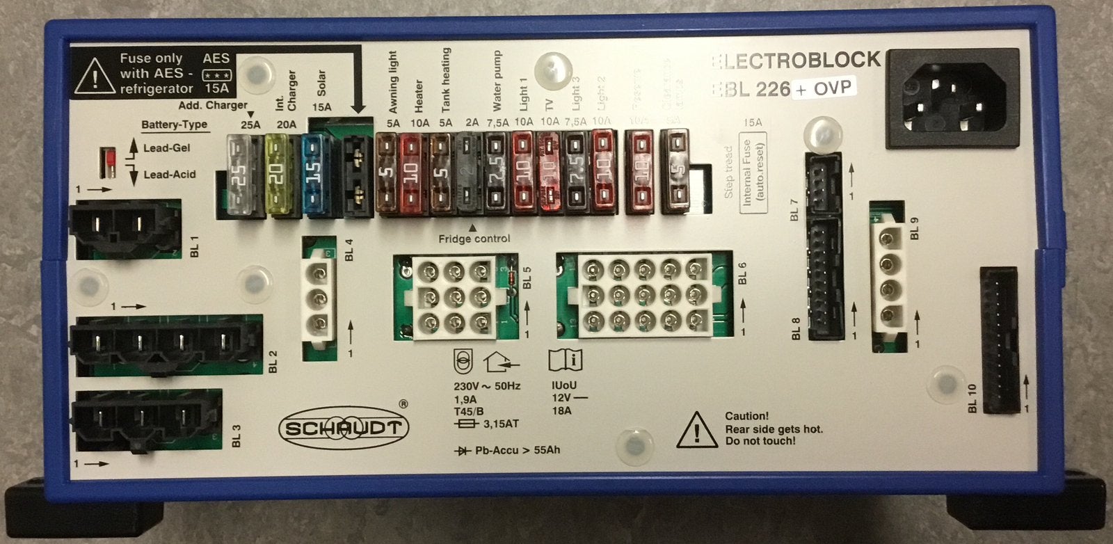 Schaudt EBL226 met ovp Elektroblock, Schaudt, Zo goed als nieuw, Service@schaudt.de, Planckstr. 8 Markdorf