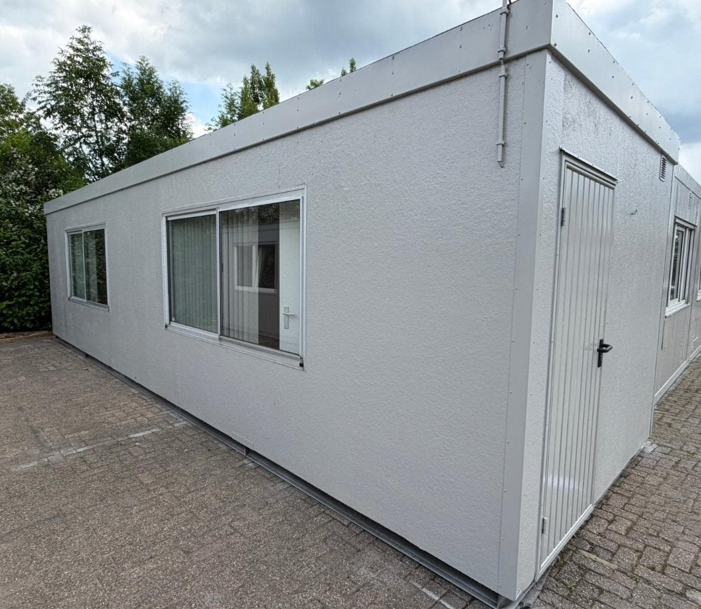Bouw-schaftkeet, kantoorunit, woonunit, directiekeet. 10 x 3, Ophalen, Gebruikt