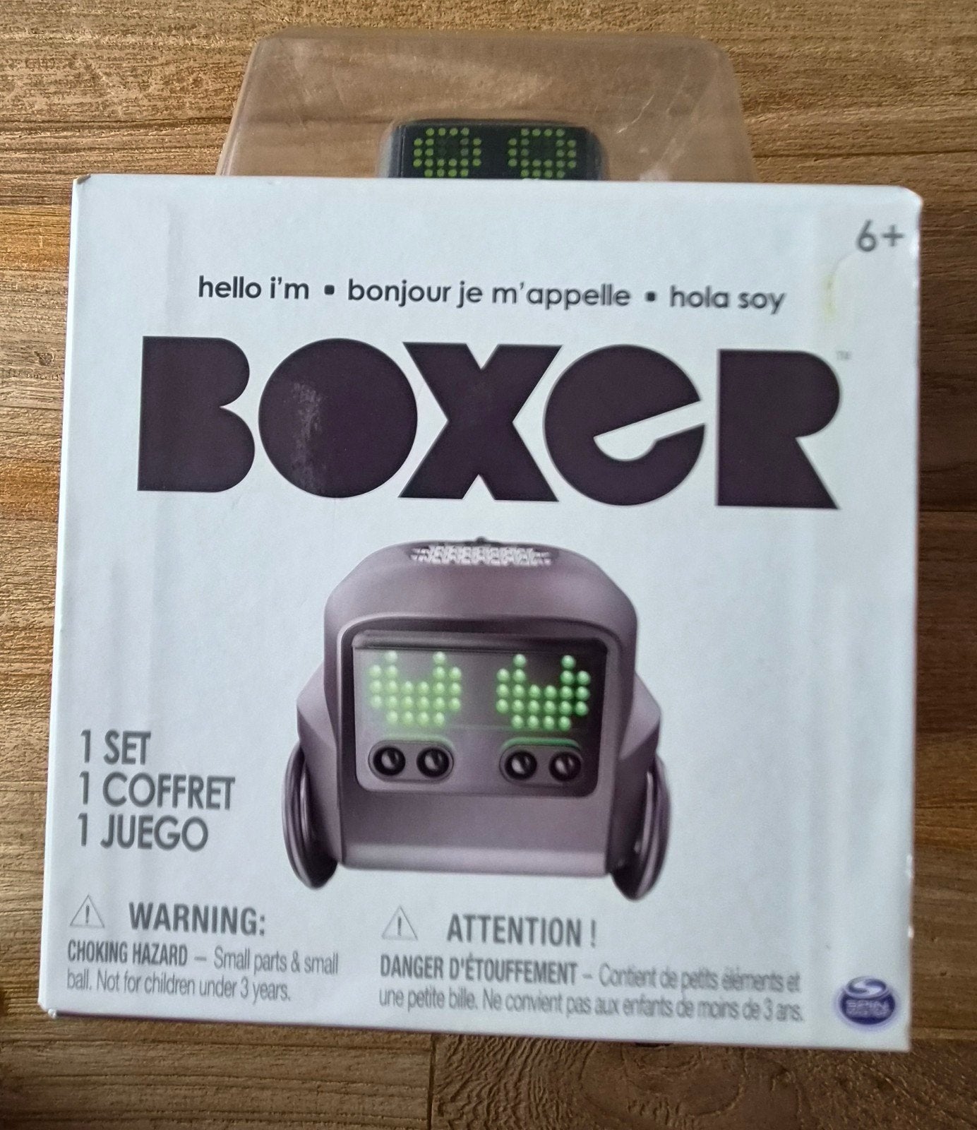 Spinmaster Boxer Tiny Bot, Kinderen en Baby's, Speelgoed | Educatief en Creatief, Ophalen of Verzenden, Gebruikt, Elektronica