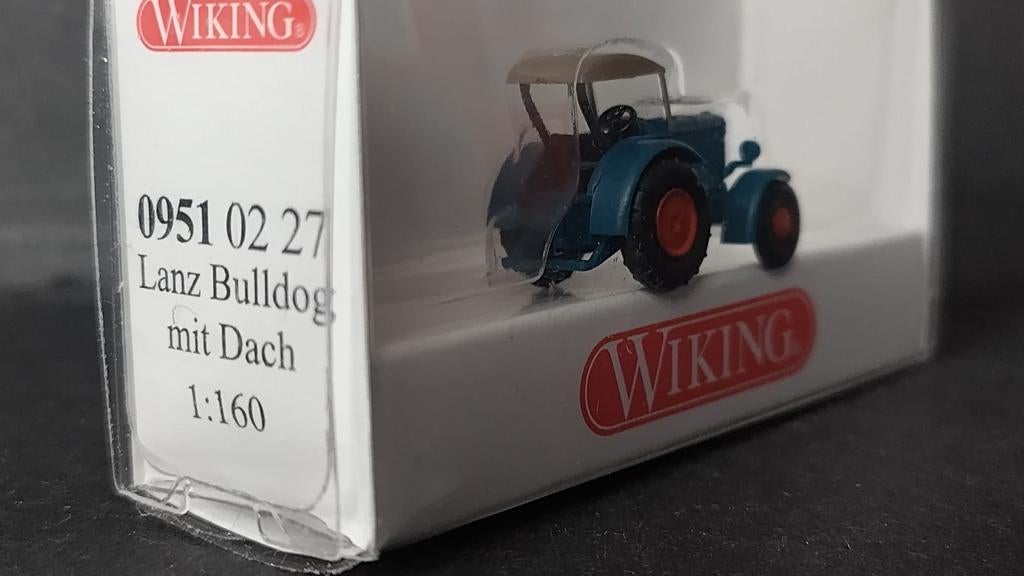 Lanz Bulldog 1;160 N spoor Wiking Pol, Wiking Modellbau GmbH, Tractor of Landbouw, Nieuw, Ophalen of Verzenden