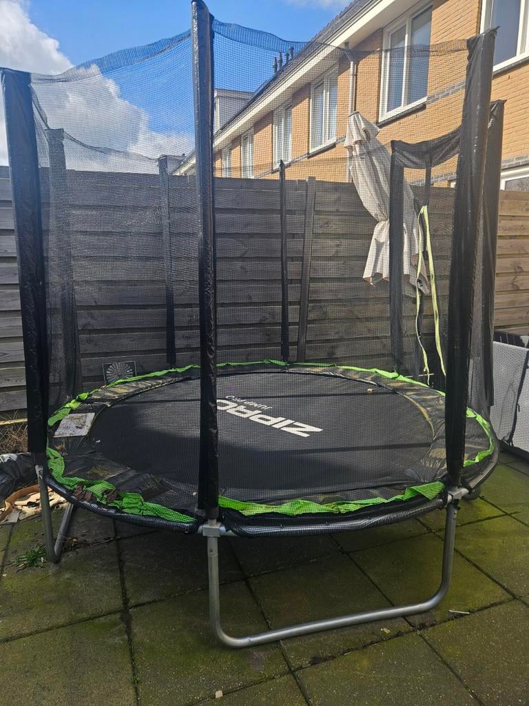 Zo goed als nieuwe trampoline - Amper gebruikt!, Ophalen, Zo goed als nieuw