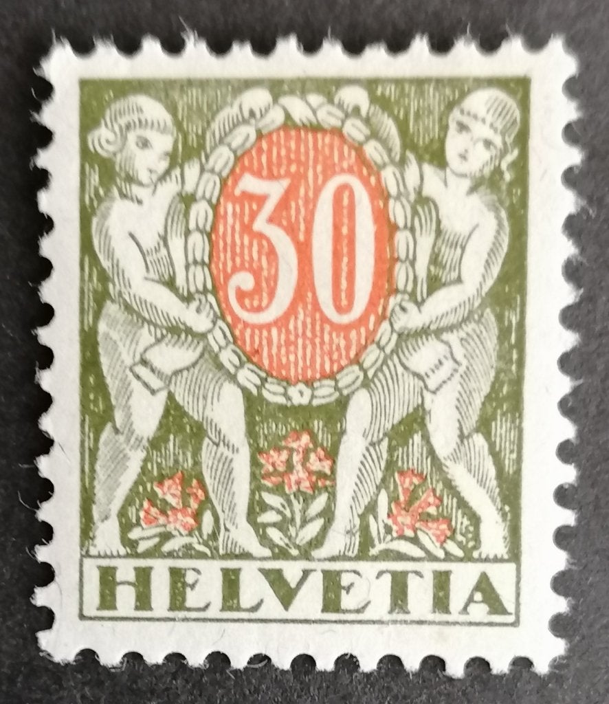 Zwitserland nr. 60 Port (postfris met plakker), Postzegels en Munten, Verzenden