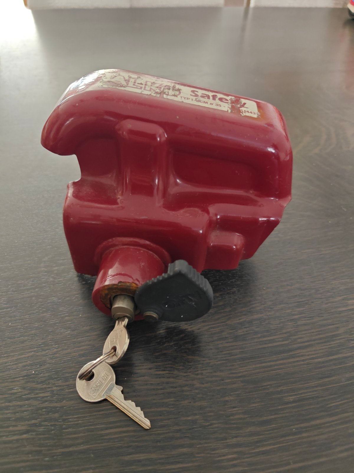 Al-Ko Safety Type1 disselslot voor caravan of aanhanger, Ophalen of Verzenden, Gebruikt