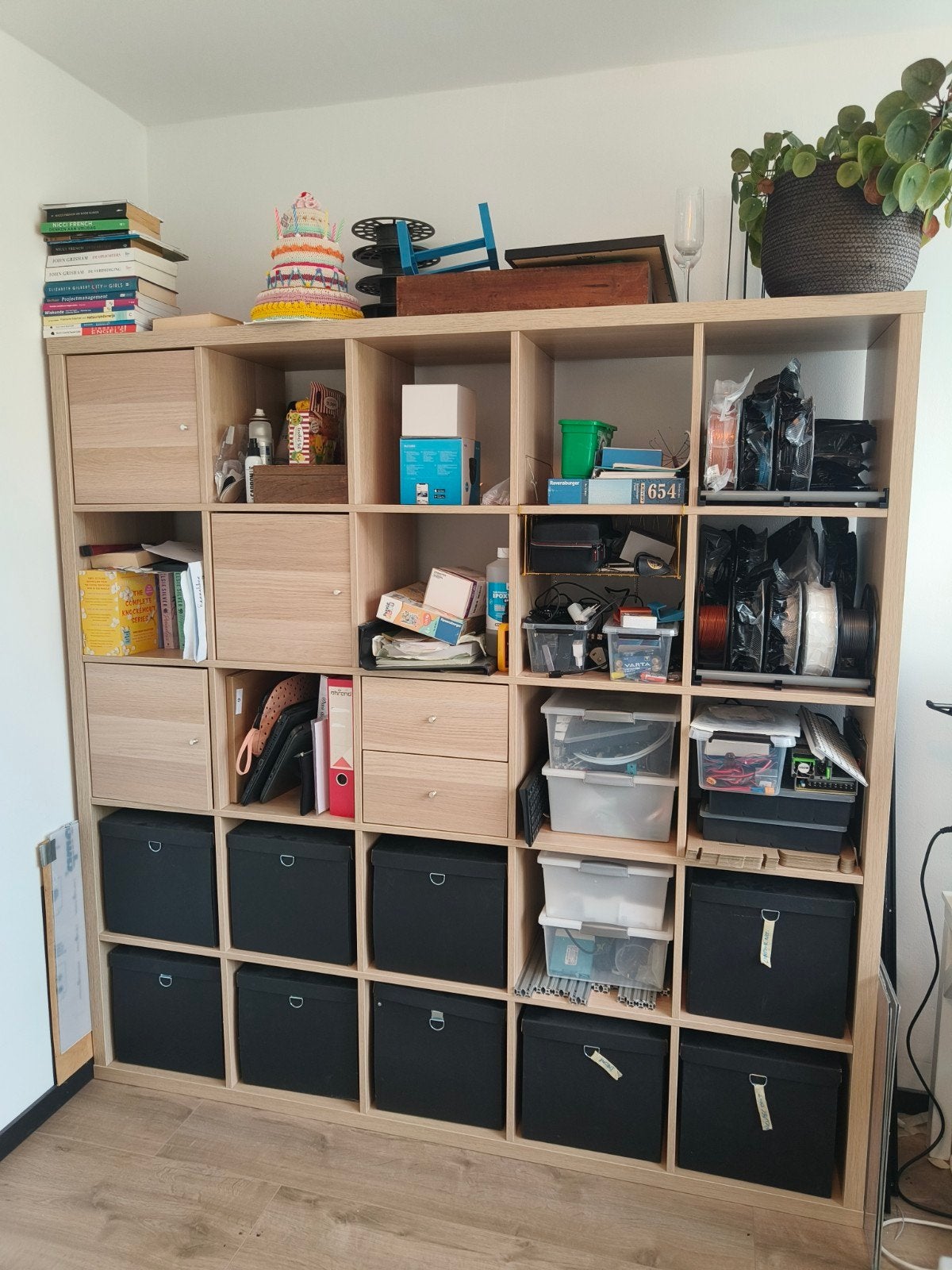 Ikea KALLAX kast 5x5, Ophalen, Gebruikt