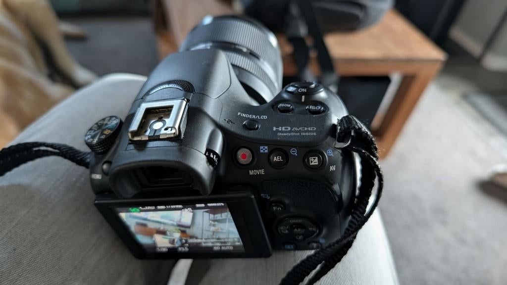 Sony SLT-A58 Spiegelreflexcamera - Nieuwstaat!, Ophalen, Spiegelreflex, Zo goed als nieuw, Sony