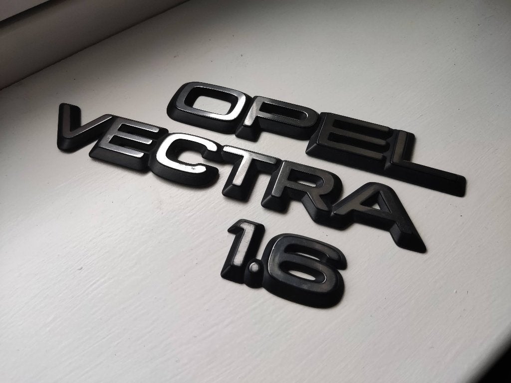 Opel Vectra 1.6 embleem logo, Ophalen of Verzenden