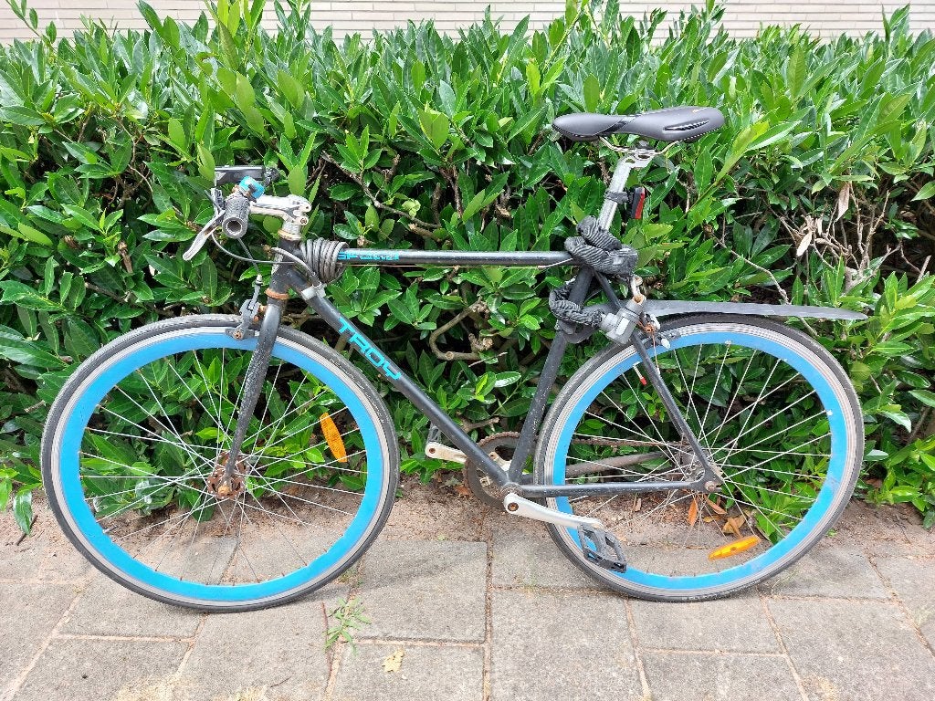 Fixie bike / fiets, Troy Speed, Heren, Minder dan 10 versnellingen, Gebruikt, Aluminium, Overige maten
