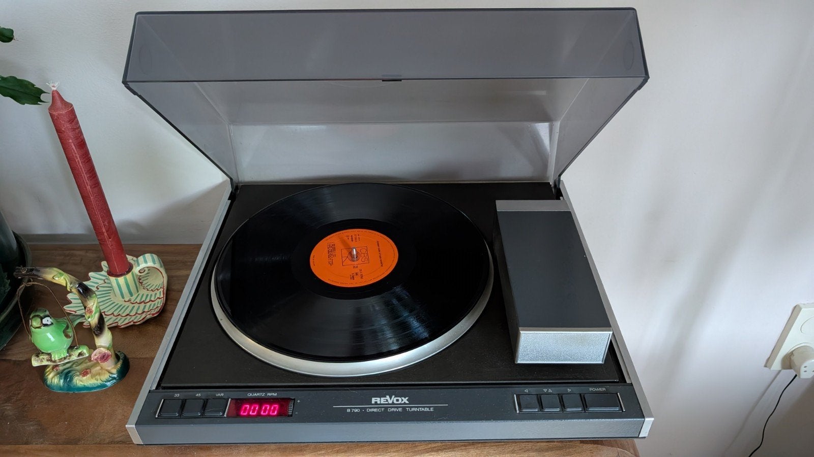 Revox B790 Direct Drive – Linatrack – Vintage platenspeler –, Automatisch, Zo goed als nieuw, Platenspeler, Ophalen