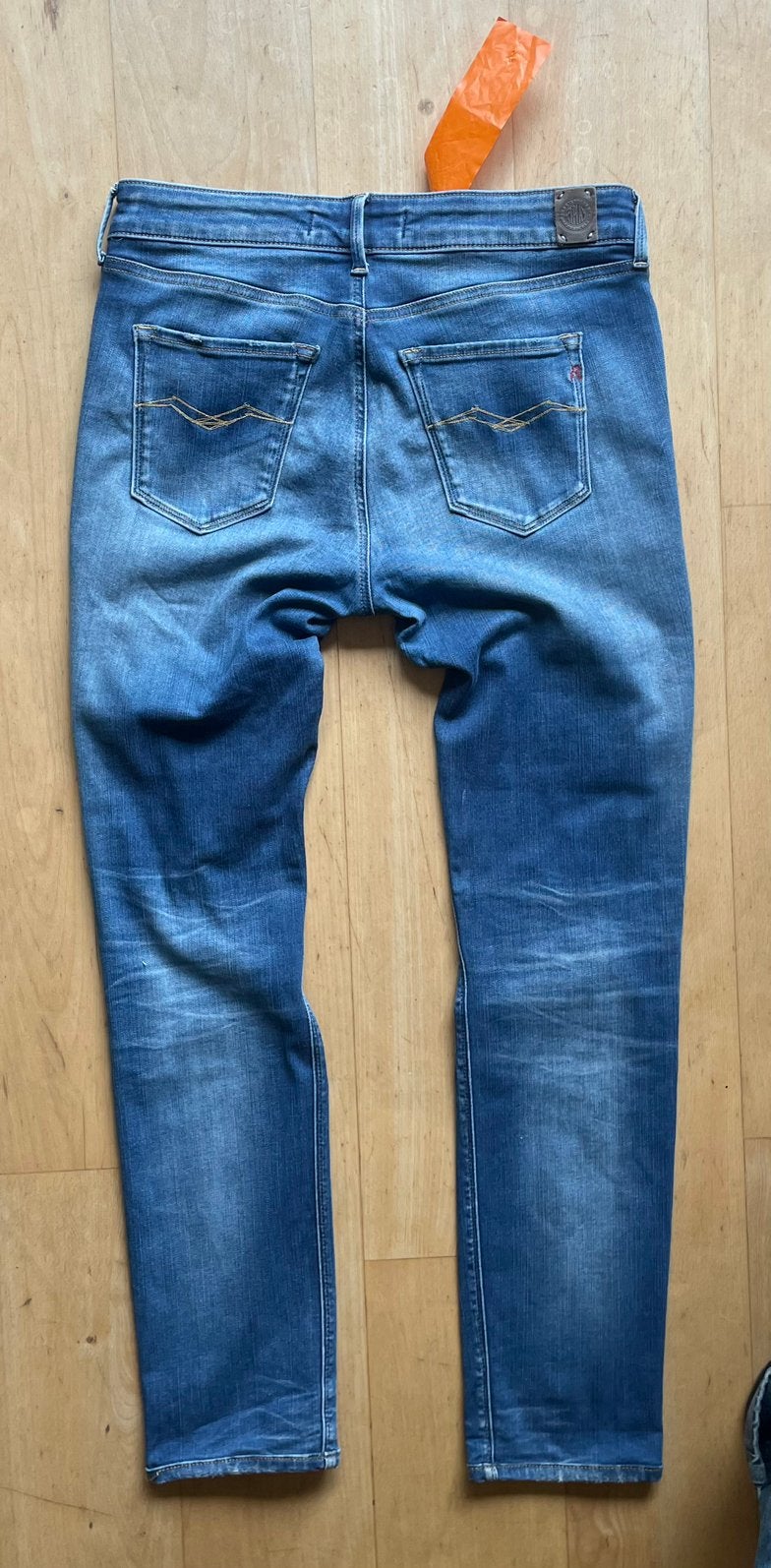 Replay jeans New Luz Hyperflex W30 L32 blauw, Ophalen of Verzenden, Zo goed als nieuw, Blauw, W32 (confectie 46) of kleiner