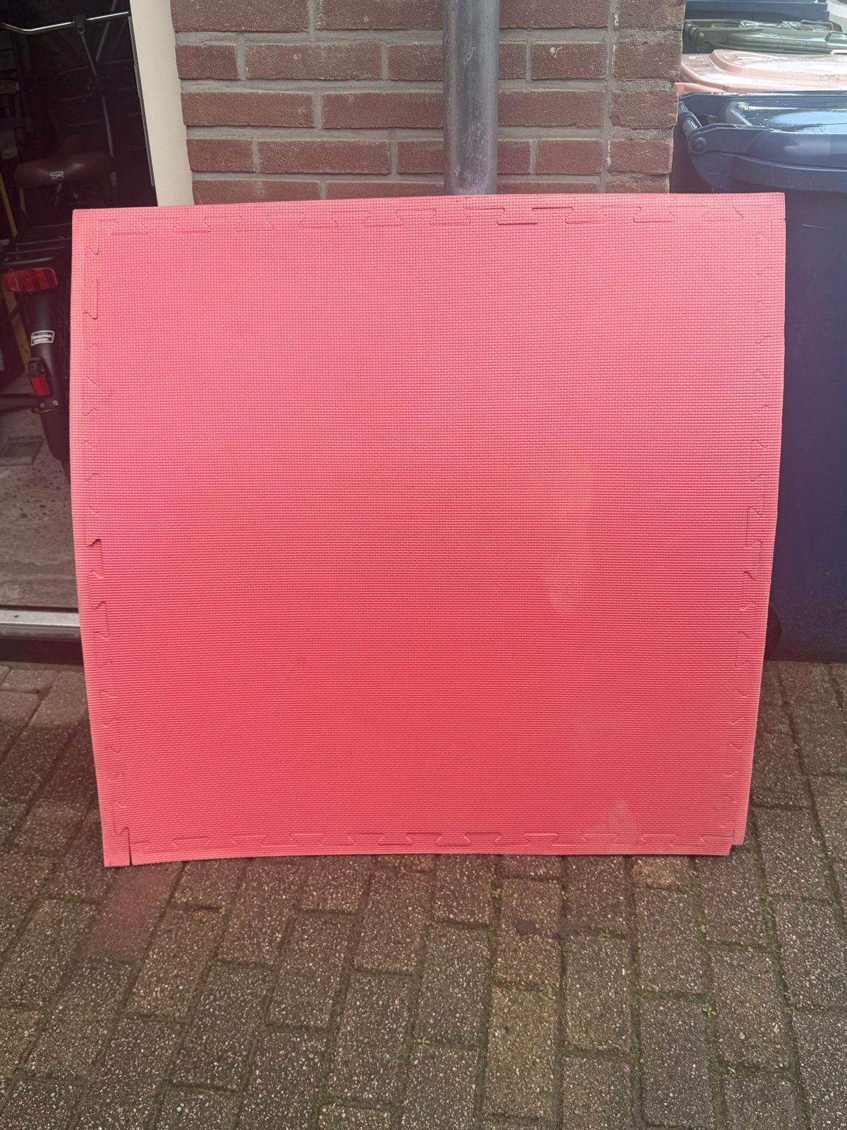40 stuk Puzzelmaten rood/blauw, 100x100x2 cm, Ophalen, Overige, Zo goed als nieuw, Vechtsportmateriaal