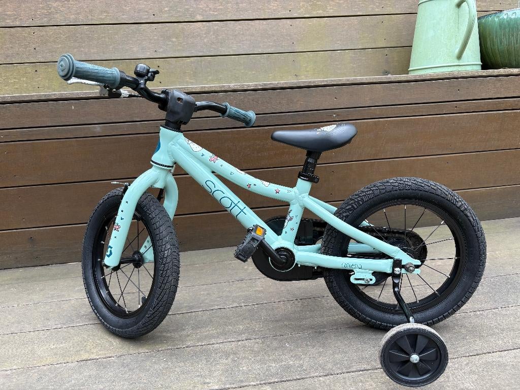 Scott Contessa 14" Unicorn uitvoering, Ophalen, Zijwieltjes, Scott, Minder dan 16 inch