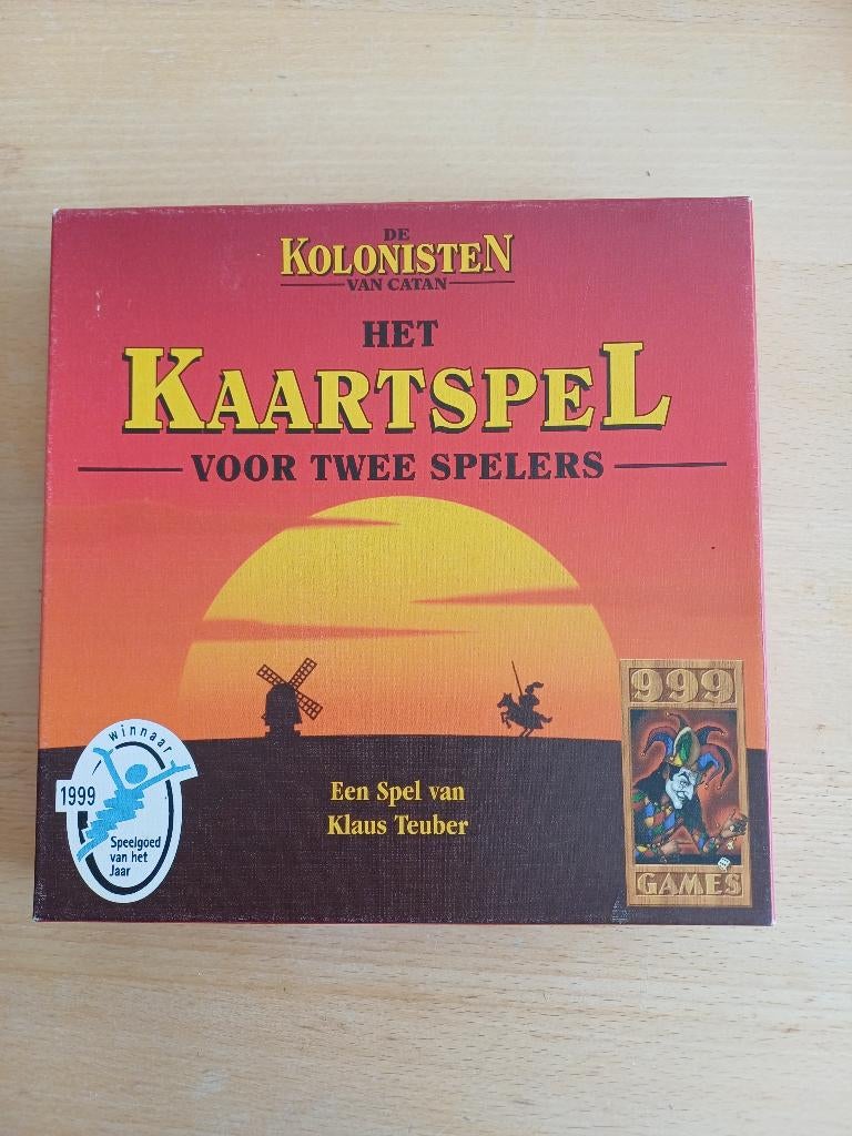 kaartspel de kolonisten van catan, Ophalen, Zo goed als nieuw