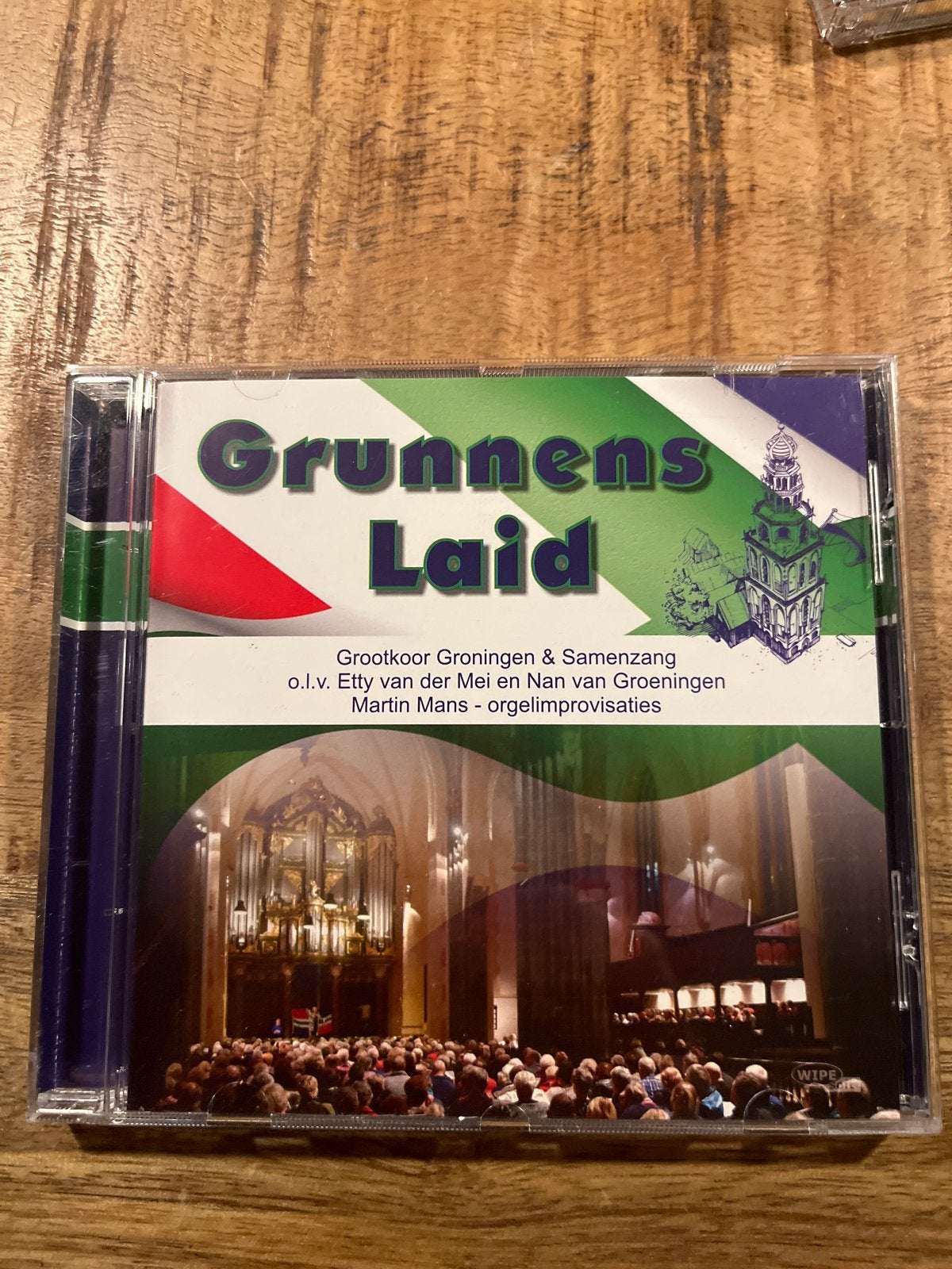 Grunnens Laid CD - Grootkoor Groningen & Samenzang, Cd's en Dvd's, Cd's | Klassiek, Zo goed als nieuw, Vocaal, Modernisme tot heden