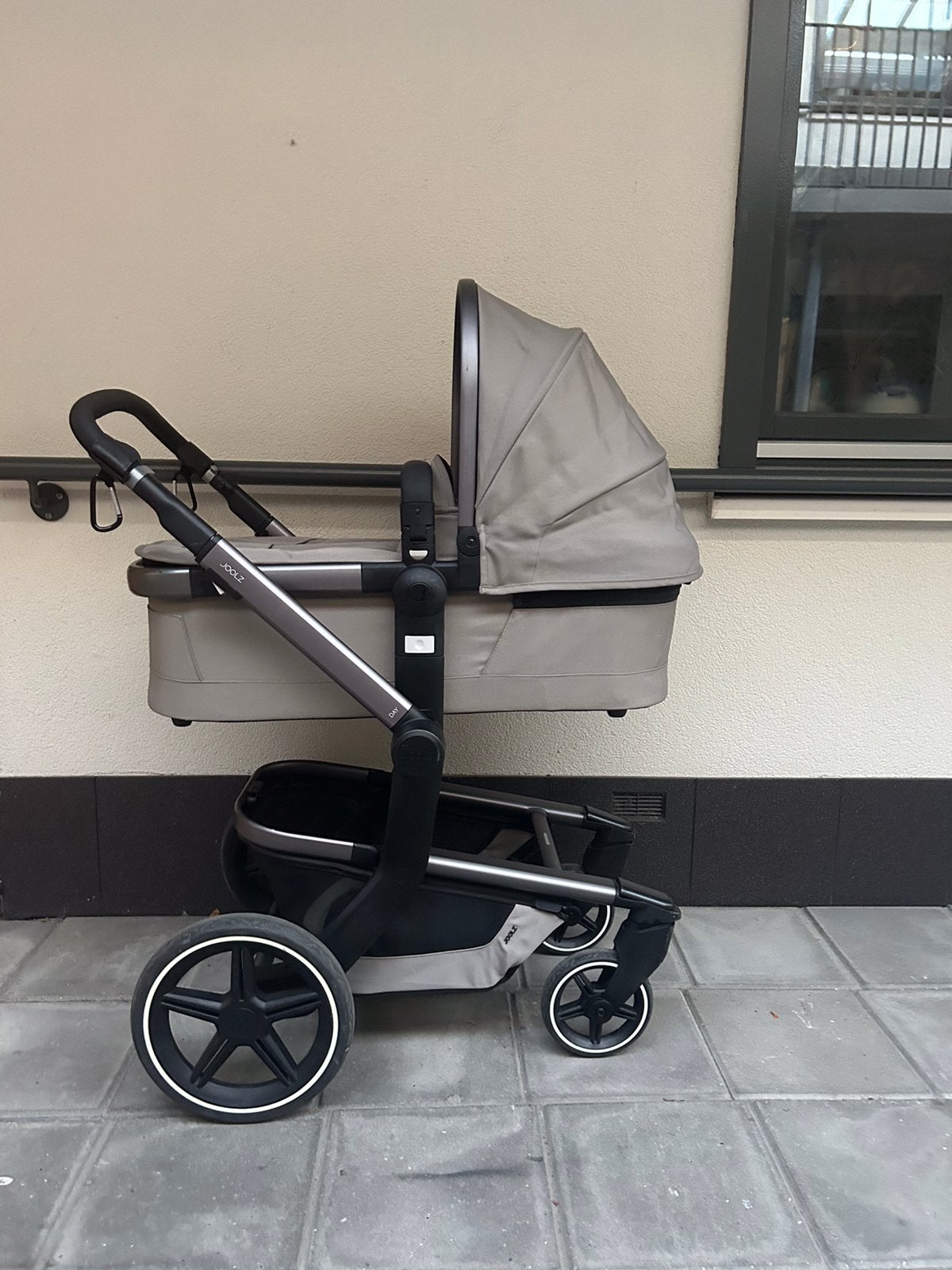 Joolz day plus sage green 5 in 1 compleet, Verstelbare duwstang, Zo goed als nieuw, Combiwagen, Ophalen