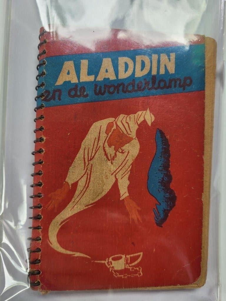 ALADDIN en de wonderlamp - Henk Kabos ((Toonder studio's), Gelezen, Eén stripboek, Ophalen of Verzenden, Henk Kabos