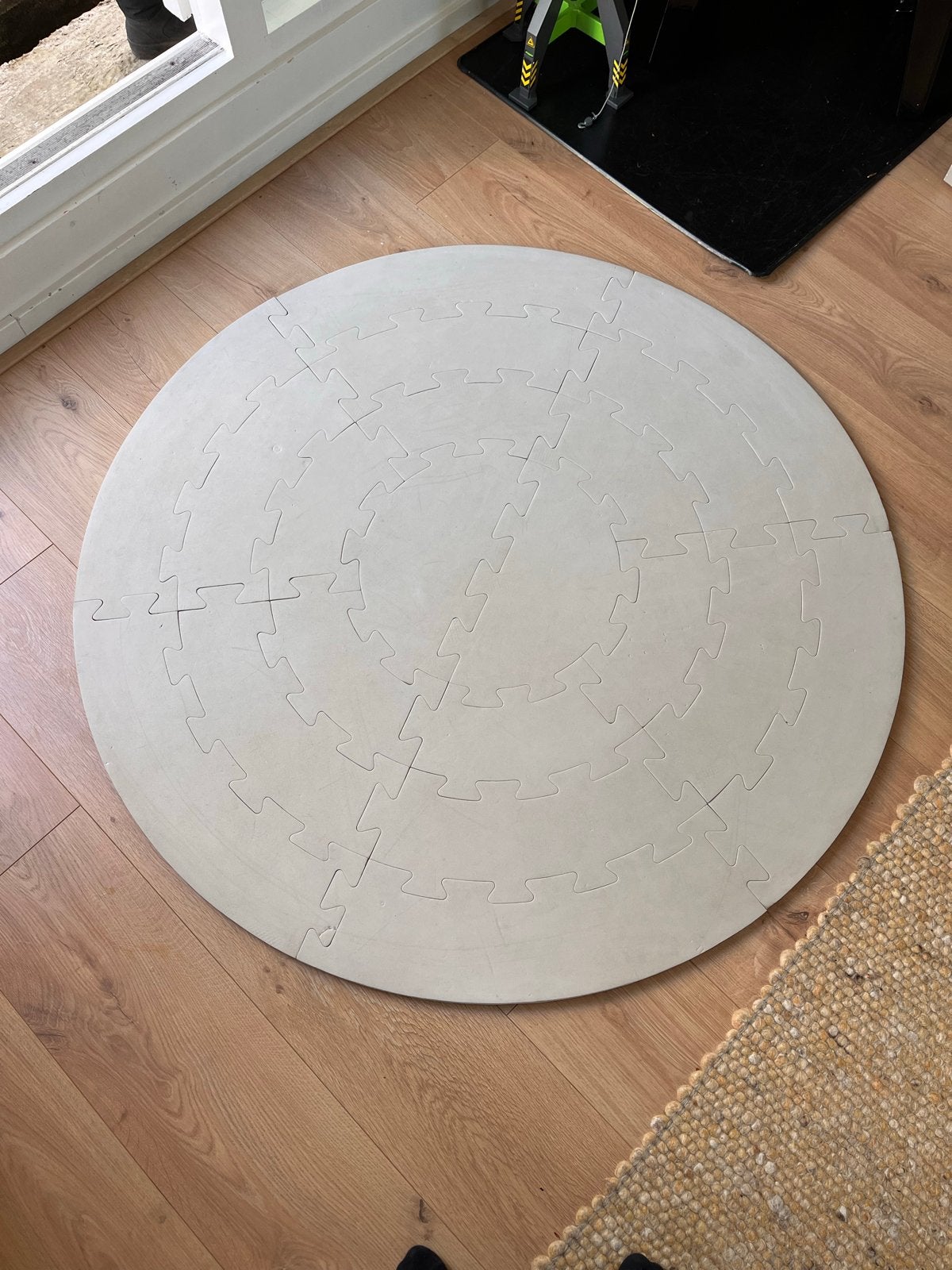 Ronde schuimrubber speelmat / puzzelmat That’s Mine, Ophalen of Verzenden, Gebruikt