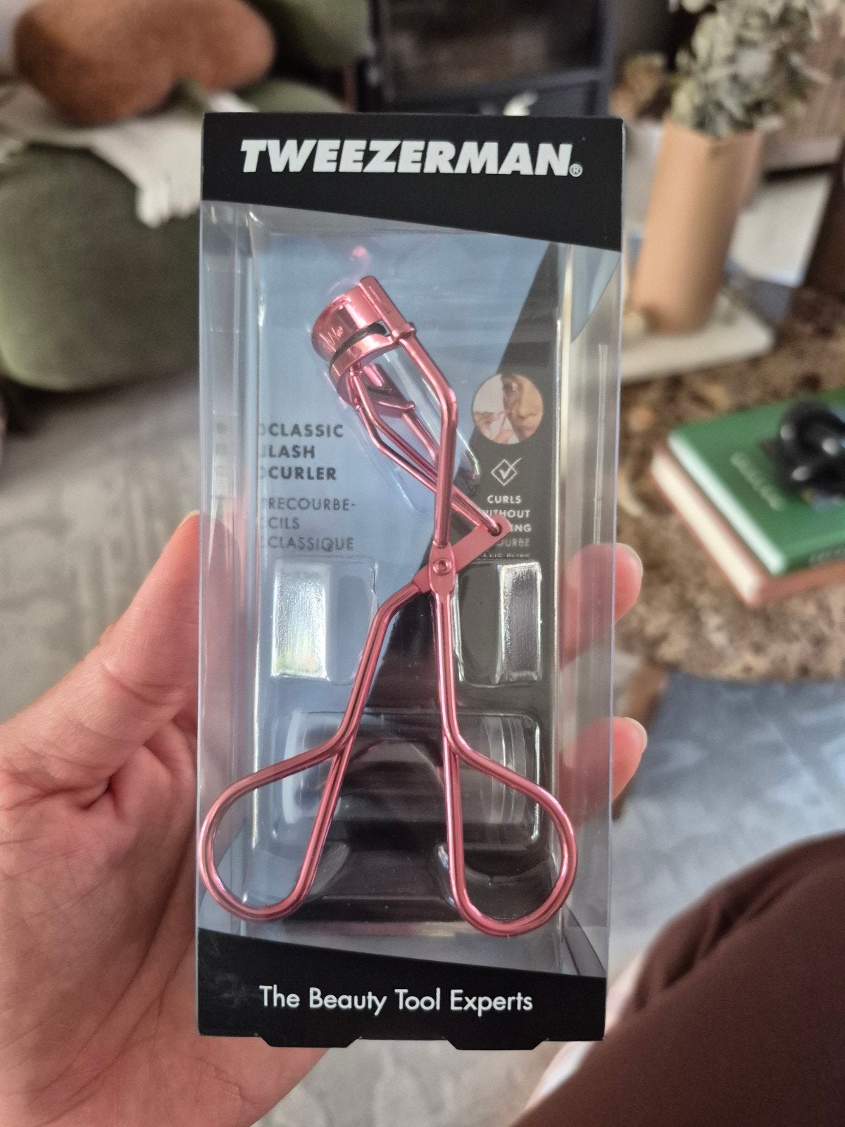 Tweezerman Electric Pink Wimperkruller, Ophalen of Verzenden, Nieuw, Ogen, Overige typen
