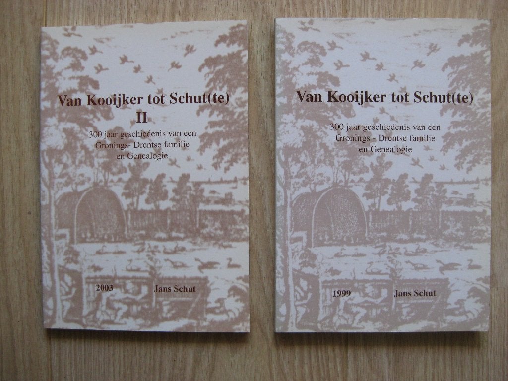 Genealogie. Van Kooijker-Schut[te]. Gronings-Drentse familie, Ophalen of Verzenden, Gelezen