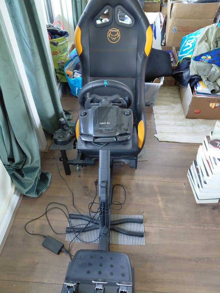 Logitech G29 Racestuur met Playseat Challenge, Ophalen, Racestoel, Gebruikt, Verstelbaar