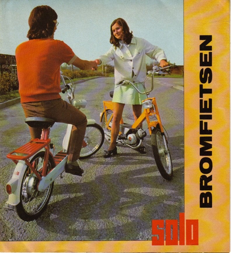 Solo folder Bromfiets (5461z), Verzenden, Zo goed als nieuw