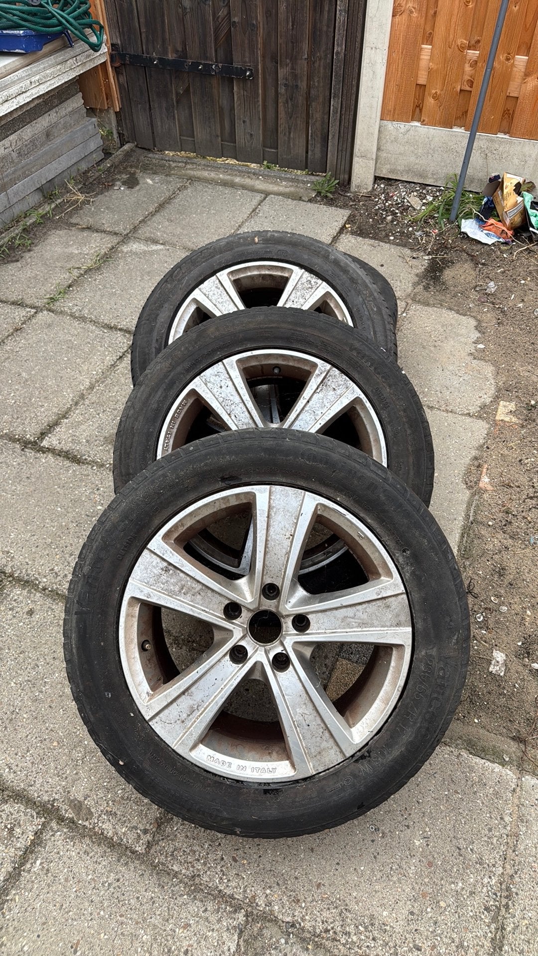 Transporter T5 banden met velgen, 255 mm, Banden en Velgen, 17 inch, Ophalen of Verzenden