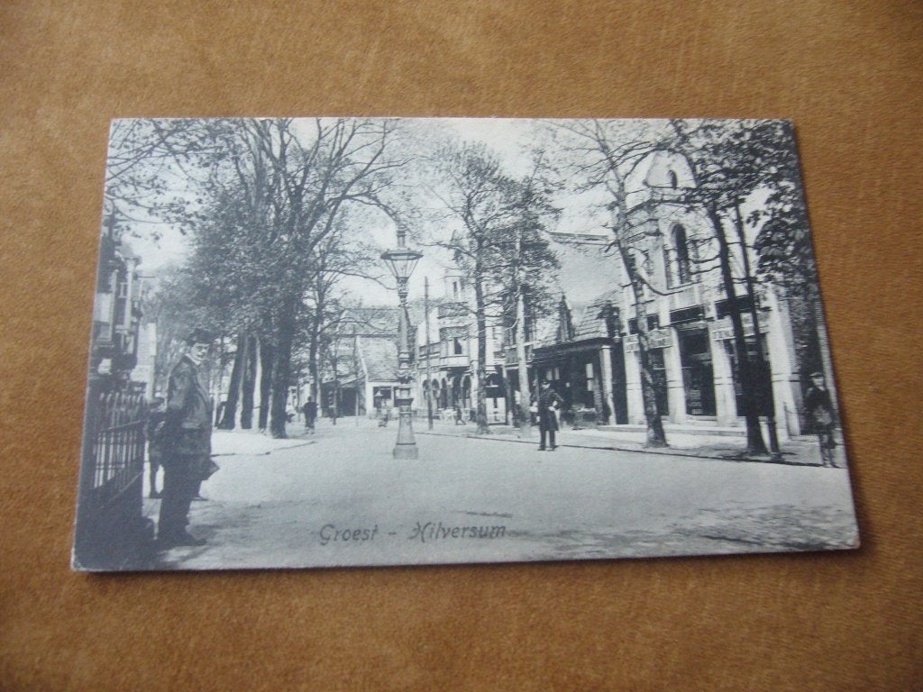 HILVERSUM  =  GROEST  BRIEFKAART 1916, Ophalen of Verzenden, Voor 1920, Gelopen, Noord-Holland