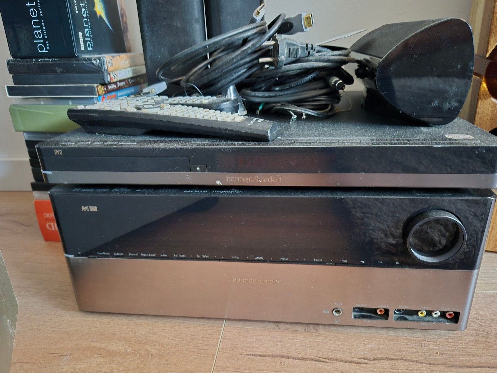 Harman kardon AVR350 met dvd speler, Ophalen, Gebruikt, Overige merken