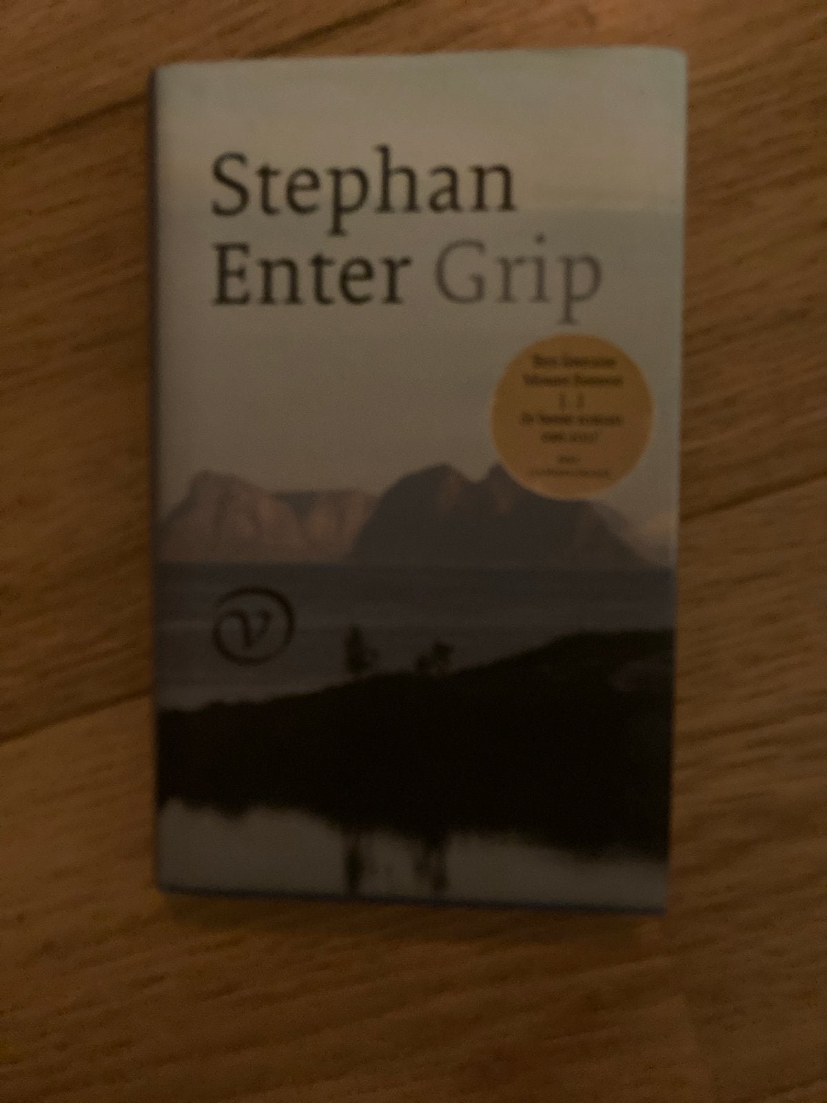 Stephan Enter - Grip (Roman) hardcover, Ophalen of Verzenden, Zo goed als nieuw, Nederland