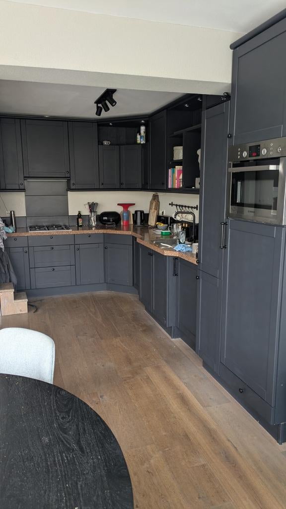 Tulp keuken inclusief inbouwapparatuur Bosch/Siemens, Huis en Inrichting, Keuken | Complete keukens, Ophalen, Gebruikt, Overige materialen