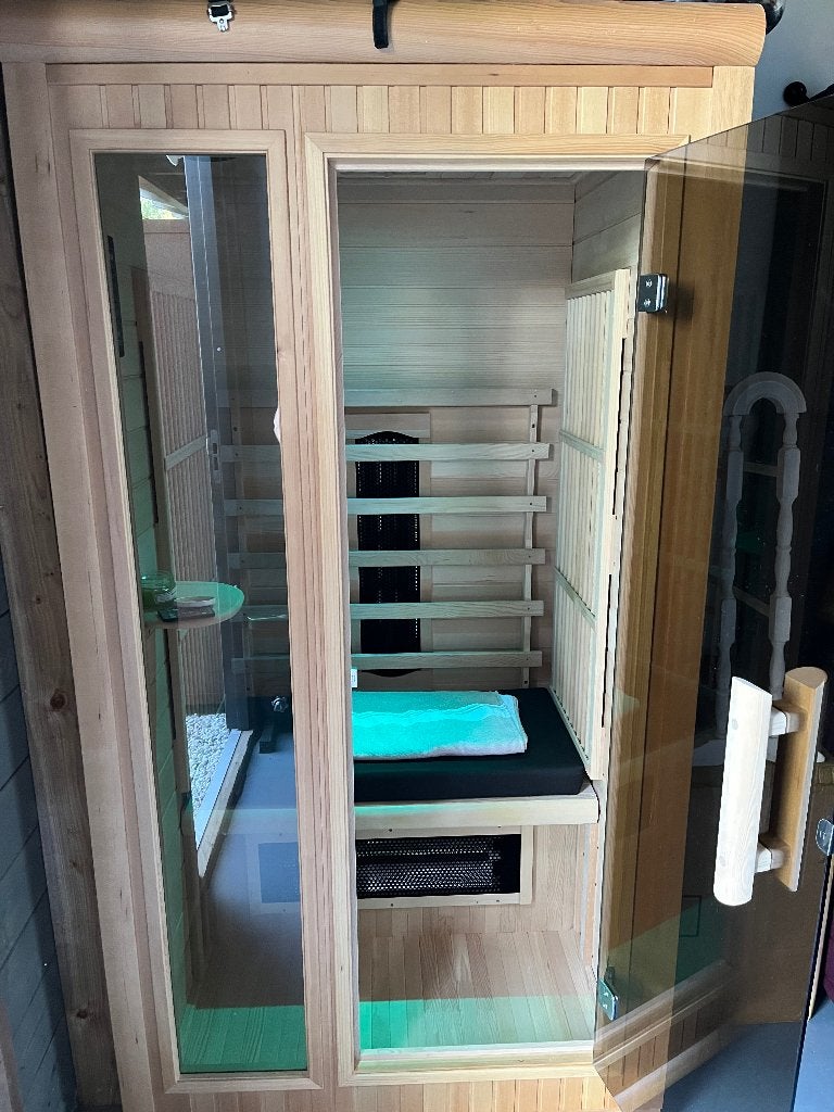 Sauna Infrarood, Ophalen, Zo goed als nieuw, Infrarood, Complete sauna