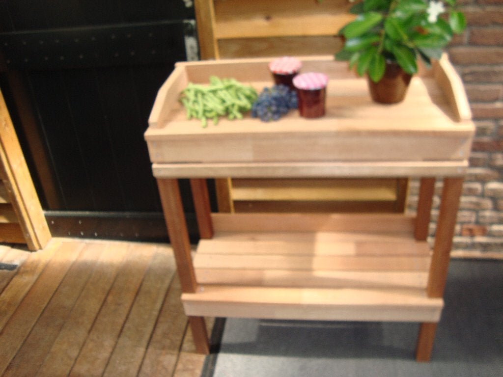 hardhouten oppottafel/plantentafel, Tuin en Terras, Tuinmeubel-accessoires, Ophalen, Nieuw