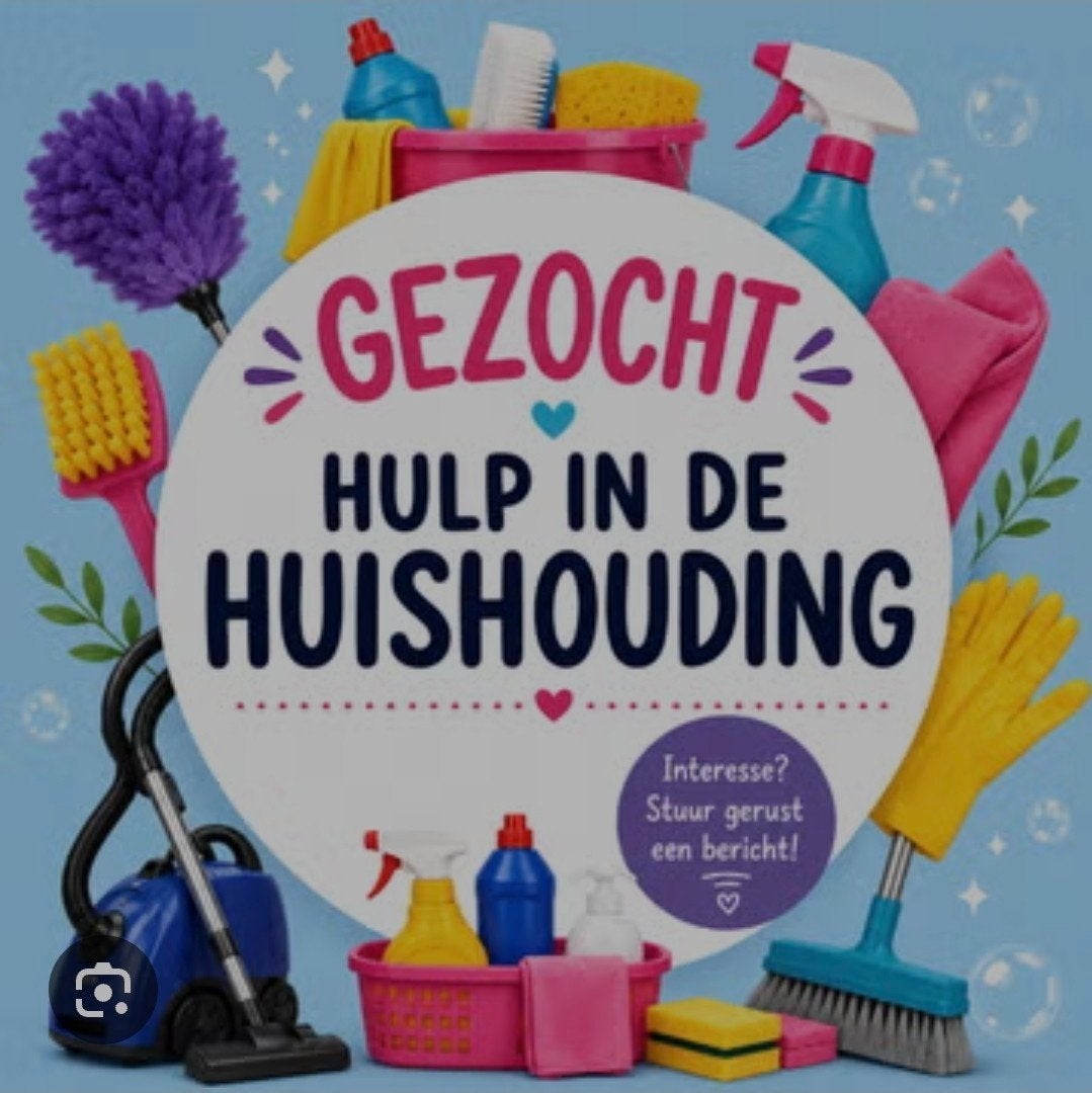 Gezocht hulp in huishouding, Overige uren, Overige niveaus, Overige vormen