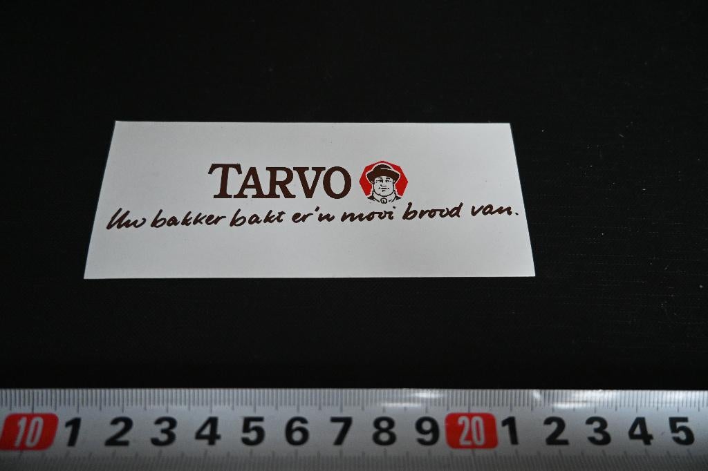 sticker TARVO Uw bakker bakt er 'n mooi brood van, Ophalen, Zo goed als nieuw