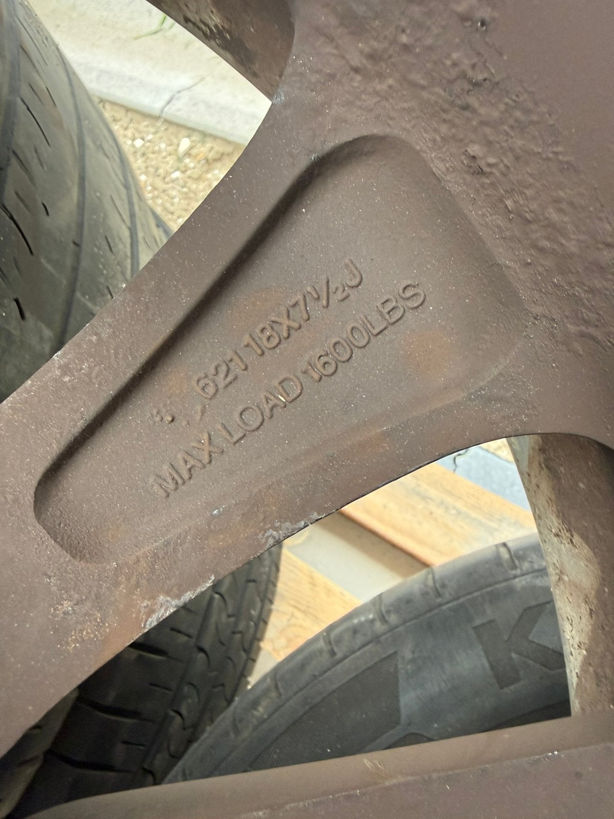 Lichtmetalen velg 18”, Ophalen, 18 inch, Banden en Velgen, 235 mm