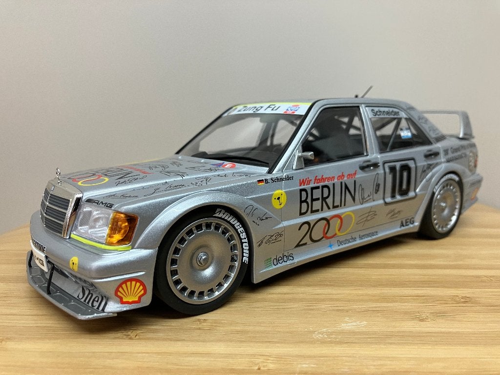 Mercedes 190 E 2.5 16v Evo 2 nr 10 1992 DTM  1/18 Minichamp, Ophalen of Verzenden, Nieuw, Auto, MiniChamps