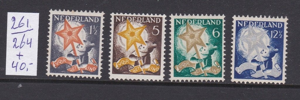 NVPH 261 - 264 ongestempeld, Ophalen of Verzenden, T/m 1940