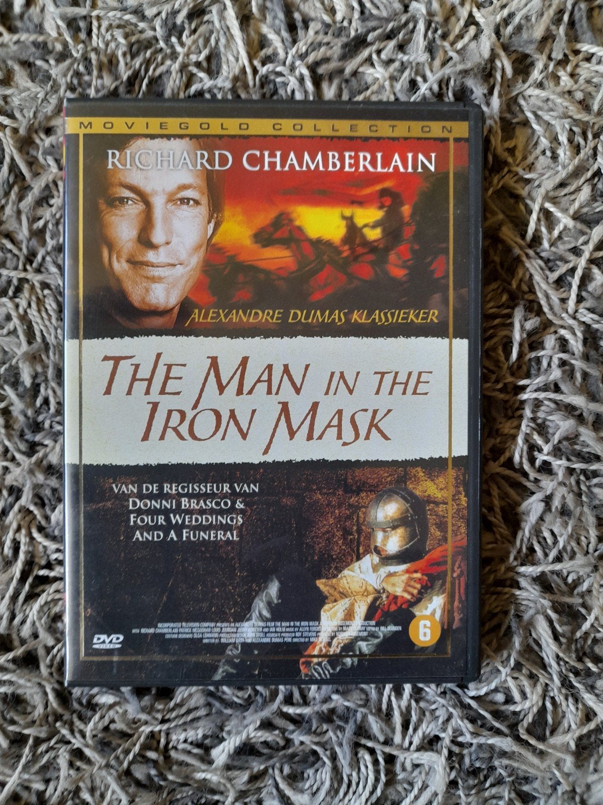 dvd the man in the iron mask, Ophalen of Verzenden, Zo goed als nieuw, Nederlands