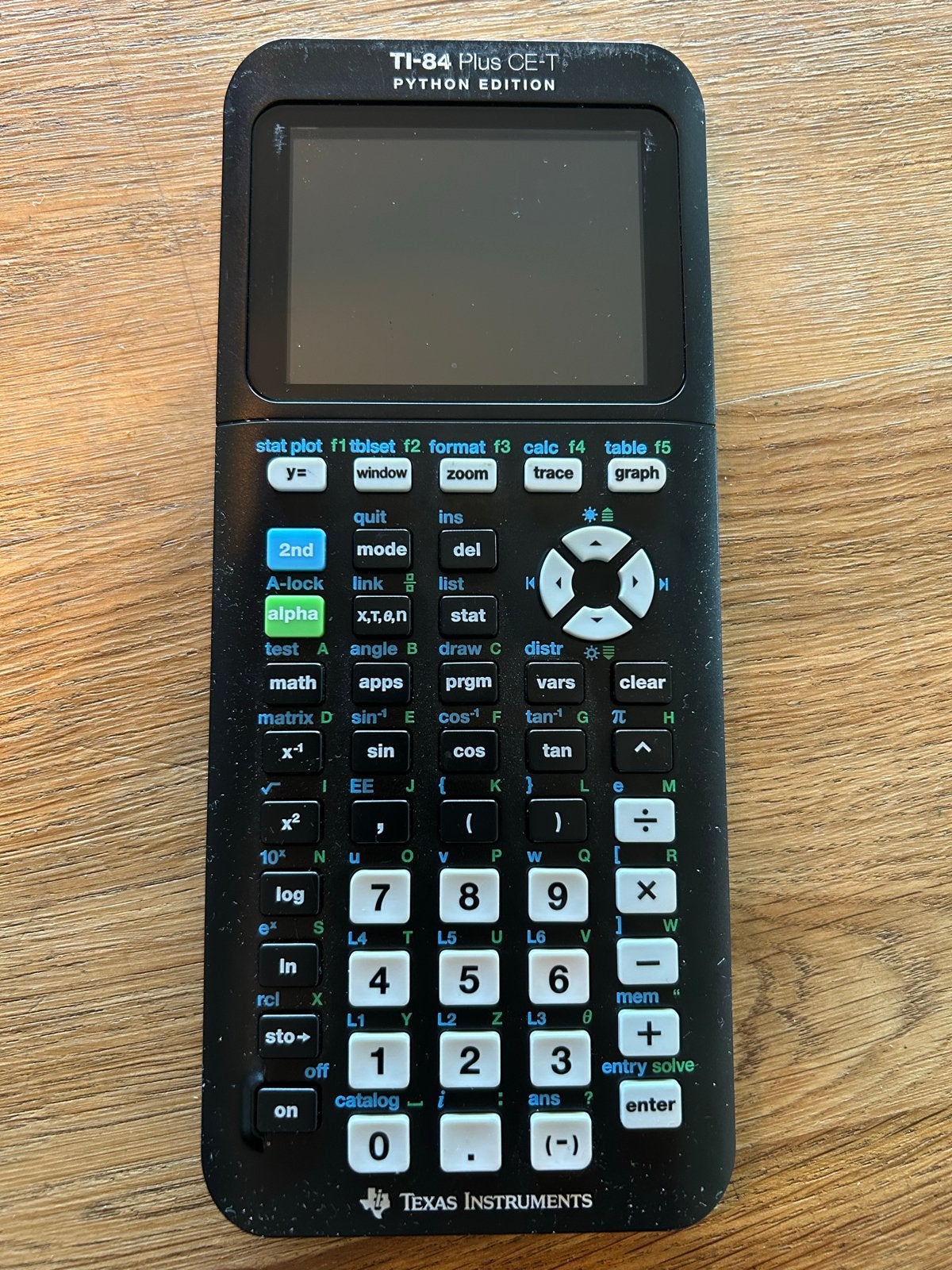 TI-84 Plus CE-T rekenmachine, Ophalen of Verzenden, Grafische rekenmachine, Zo goed als nieuw