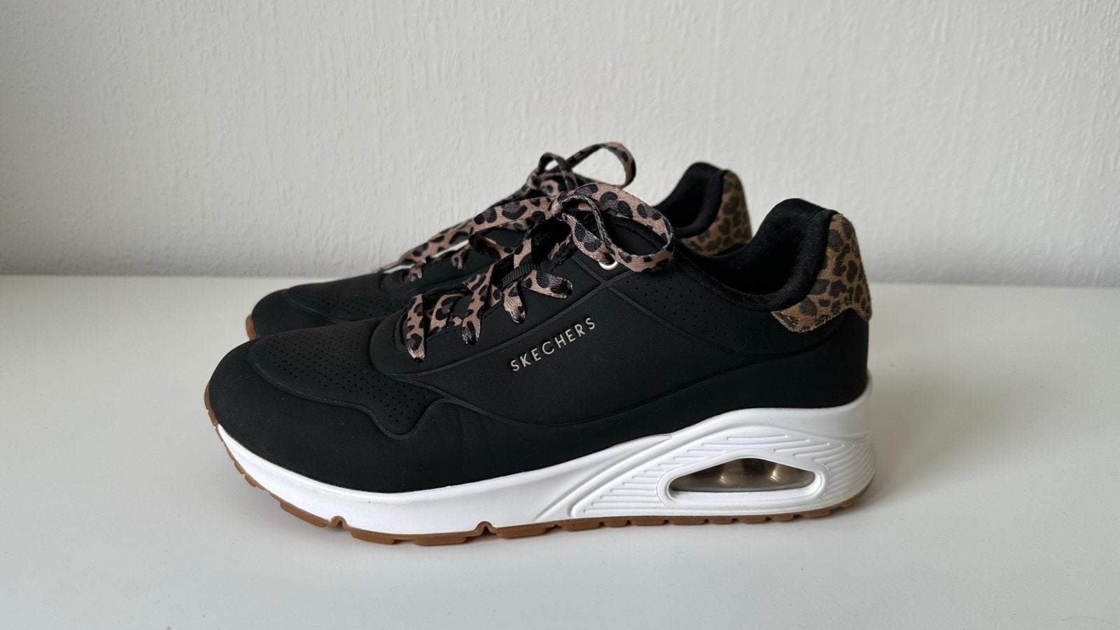 Skechers Uno Jungle sneakers, Zwart, Ophalen of Verzenden, Sneakers of Gympen, Zo goed als nieuw