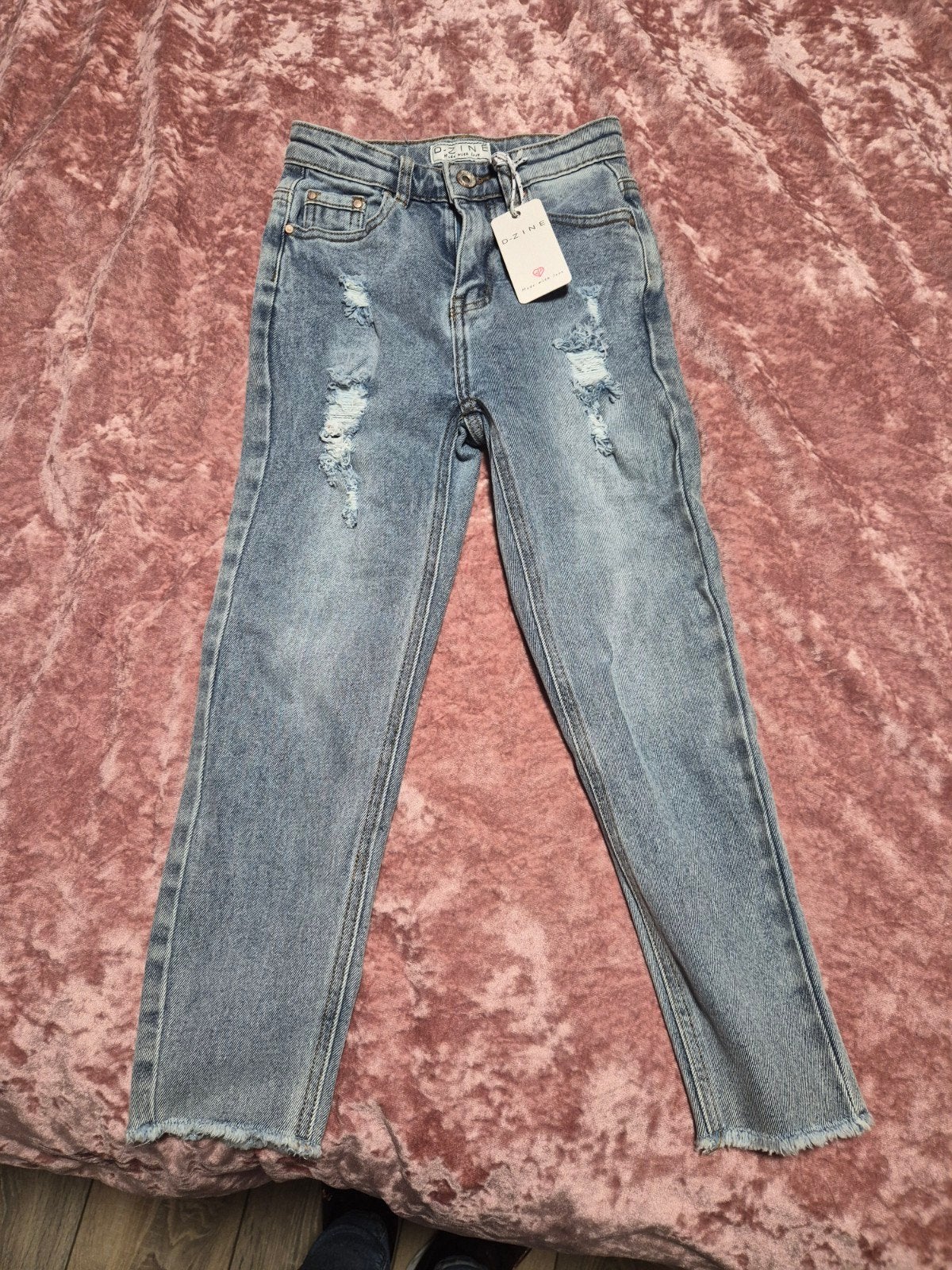 jeans maat 128 D-Zine nieuw, Broek, Meisje, D-Zine, Nieuw
