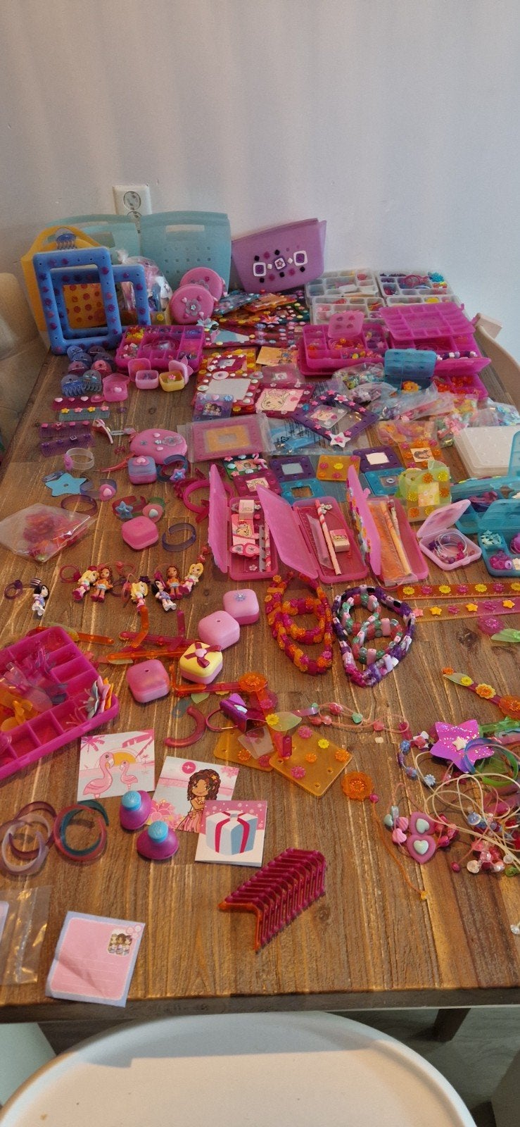Grote partij Clikits Lego sieraden maken, Verzenden, Gebruikt, Bedel